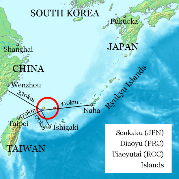 Isole Senkaku (Diaoyutai)